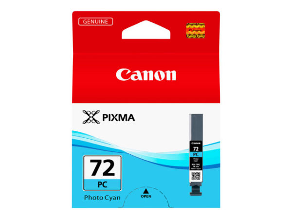 Genuine Canon PGI-72PC Photo Cyan Ink Cartridge