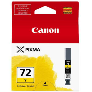 Genuine Canon PGI-72Y Yellow Ink Cartridge
