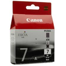 Genuine Canon PGI-7BK Black Ink Cartridge