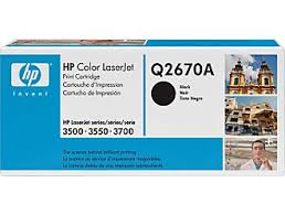 Genuine HP Q2670A Black Toner Cartridge 309A