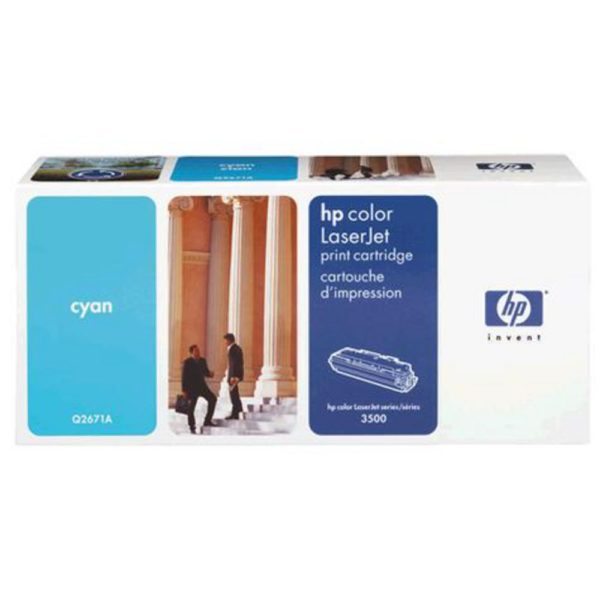 Genuine HP Q2671A Cyan Toner Cartridge 309A