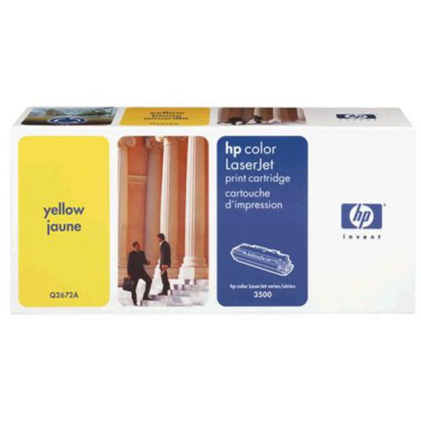 Genuine HP Q2672A Yellow Toner Cartridge 309A