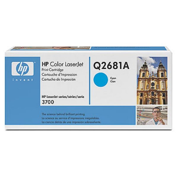 Genuine HP Q2681A Cyan Toner Cartridge 311A