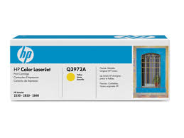 Genuine HP Q3972A Yellow Toner Cartridge 123A