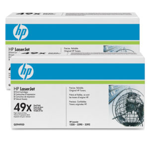 Genuine HP Q5949XD Toner Cartridge Twin Pack 49X