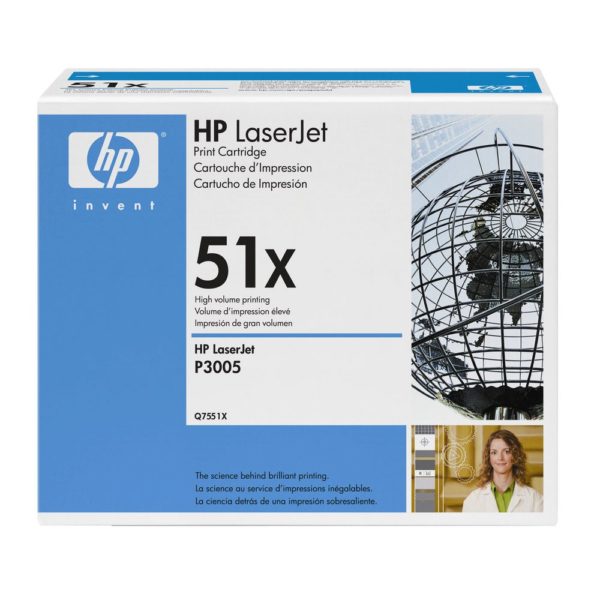 Genuine HP Q7551X Toner Cartridge 51X