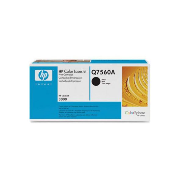 Genuine HP Q7560A Black Toner Cartridge 314A