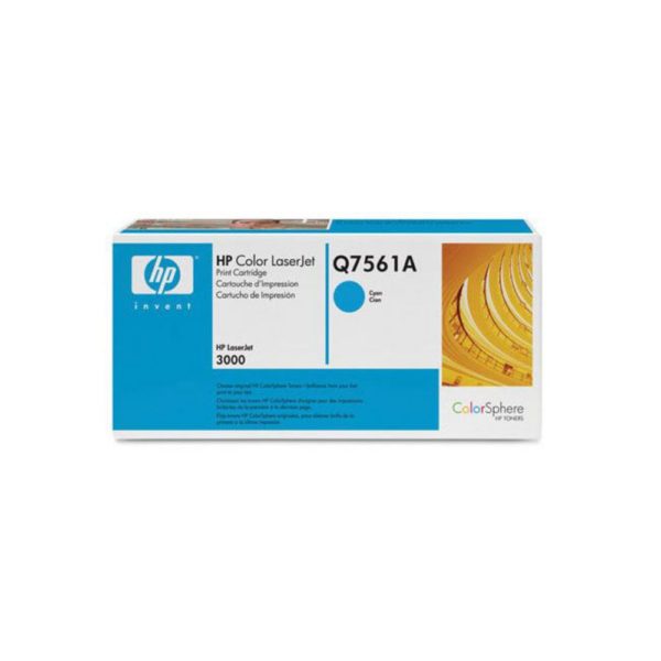 Genuine HP Q7561A Cyan Toner Cartridge 314A