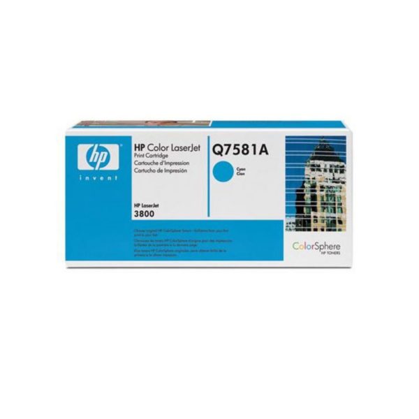Genuine HP Q7581A Cyan Toner Cartridge 503A