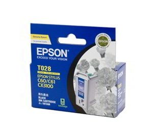Genuine Epson T028 Black Ink Cartridge