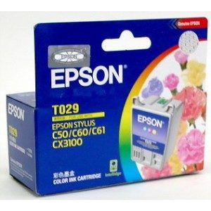 Genuine Epson T029 Colour Ink Cartridge