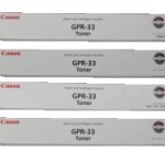 4 Pack Genuine Canon TG-48 GPR33 Toner Cartridge Set