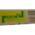 Genuine Kyocera TK-594Y Yellow Toner Cartridge FS-C2026MFP