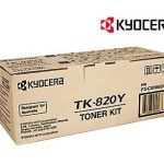 Genuine Kyocera TK-820Y Yellow Toner Cartridge FS-C8100DN