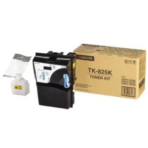 Genuine Kyocera TK-825K Black Toner Cartridge KM-C2520 KM-C3225