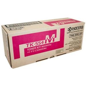 Genuine Kyocera TK-554M Magenta Toner Cartridge