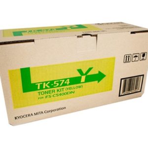 Genuine Kyocera TK-574Y Yellow Toner Cartridge FS-C5400DN