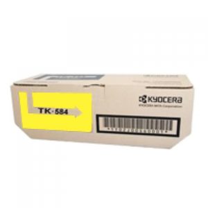 Genuine Kyocera TK-584Y Yellow Toner Cartridge