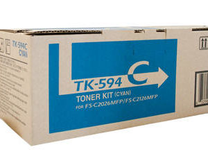 Genuine Kyocera TK-594C Cyan Toner Cartridge FS-C2026MFP
