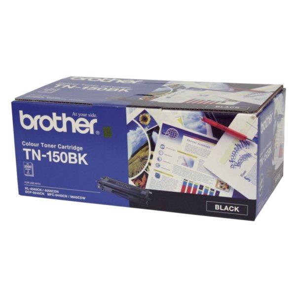 Genuine Brother TN-150BK Black Toner Cartridge
