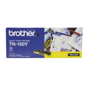 Genuine Brother TN-150Y Yellow Toner Cartridge