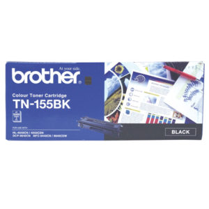 Genuine Brother TN-155BK Black Toner Cartridge High Yield