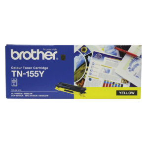 Genuine Brother TN-155Y Yellow Toner Cartridge High Yield