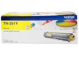 Genuine Brother TN-251Y Yellow Toner Cartridge