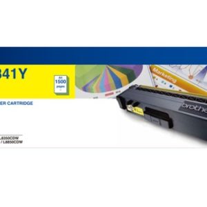 Genuine Brother TN-341Y Yellow Toner Cartridge