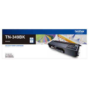 Genuine Brother TN-349BK Black Toner Cartridge Super High Yield