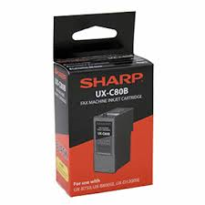 Genuine Sharp UX-C80B Ink Cartridge
