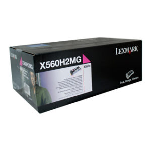 Genuine Lexmark X560N Magenta Toner Cartridge High Yield