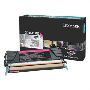 Genuine Lexmark X746 X748 Magenta Toner Cartridge Return Program