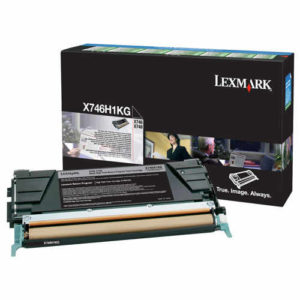 Genuine Lexmark X746 X748 Black Toner Cartridge High Yield