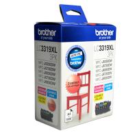 Genuine Brother LC-3319XL C/M/Y Ink Cartridge Colour Pack LC-3319XL3PK