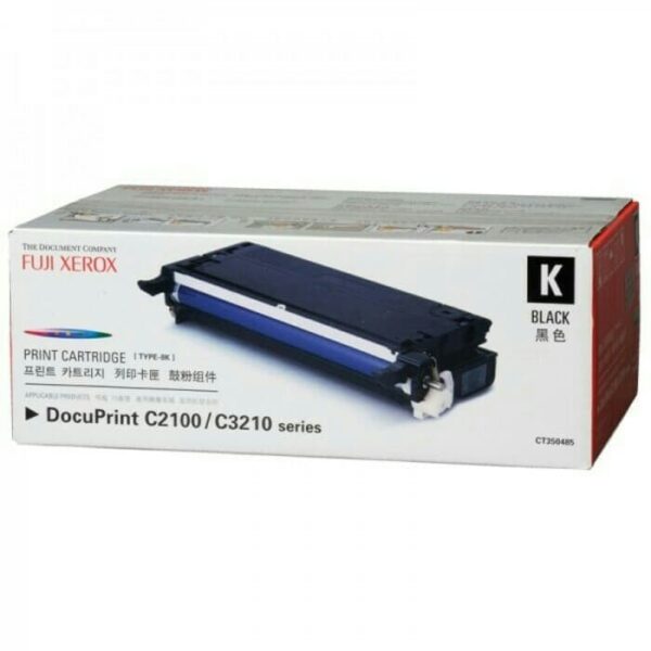 Genuine Fuji Xerox DocuPrint C2100 C3210 Black Toner Cartridge CT350485
