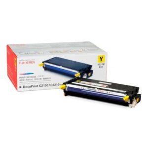 Genuine Fuji Xerox DocuPrint C2100 C3210 Yellow Toner Cartridge CT350488
