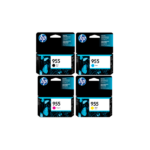 4 Pack Genuine HP 955 Ink Cartridge Set (1BK,1C,1M,1Y) L0S60AA L0S51AA L0S54AA L0S57AA
