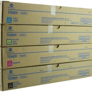 4 Pack Genuine Konica Minolta Bizhub C250i C300i C360i TN328 Toner Cartridge Set